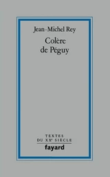 Colère de Péguy