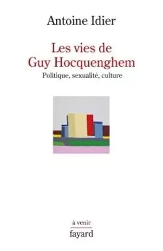 Les vies de Guy Hocquenghem - Antoine Idier - FAYARD