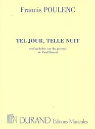 TEL JOUR, TELLE NUIT CHANT