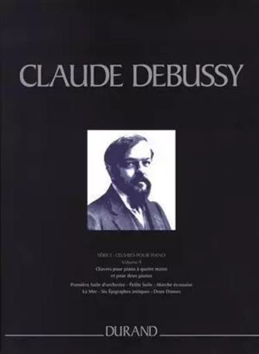 OEUVRES POUR PIANO A QUATRE MAINS ET POUR 2 PIANOS -  CLAUDE DEBUSSY - RICORDI