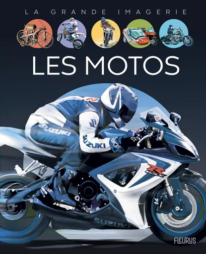 Les motos - Agnès Vandewiele - FLEURUS DOCUMENTAIRES