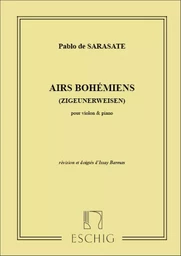 PABLO DE SARASATE : AIRS BOHEMIENS - VIOLON ET PIANO