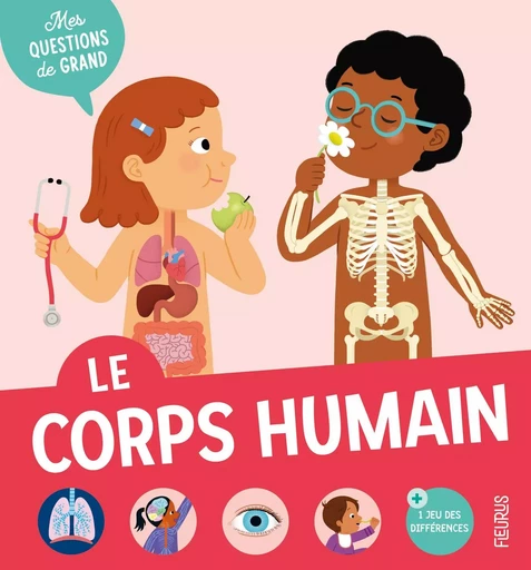 Le corps humain - Carole Bourset - FLEURUS DOCUMENTAIRES