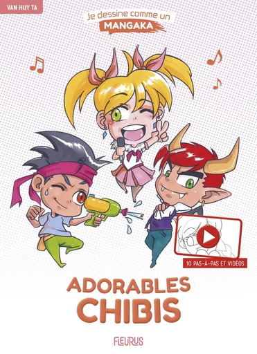 Adorables chibis -  - FLEURUS ACTIVITES PRAT&AGENDA