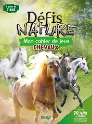 Mon cahier de jeux   Chevaux (7+ avec stickers)