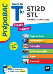 PREPABAC - Toute la terminale STI2D/STL - Contrôle continu et épreuves finales - Révision 2025