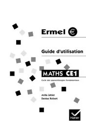 Ermel - Guide d'utilisation CE1