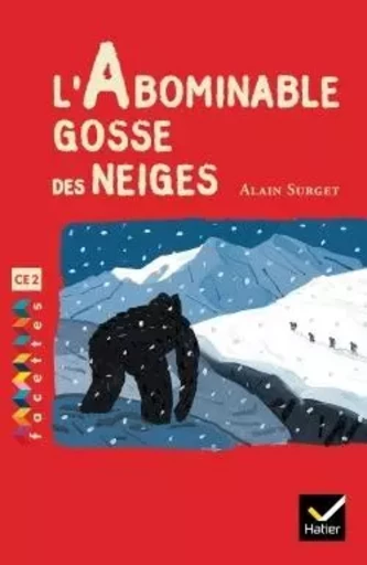 Facettes Bibliothèque CE2 - L'abominable gosse des neiges - Roman d'aventures - Alain Surget - HATIER