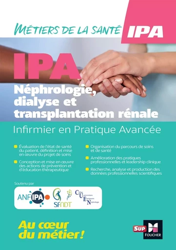 Infirmier en Pratique Avancée - IPA - Mention NDT : Néphrologie, dialyse et transplantation rénale -  COLLECTIF GRF - FOUCHER