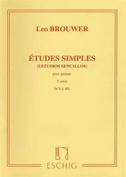 ETUDES SIMPLES (ESTUDIOS SENCILLOS) SERIE 2 GUITARE