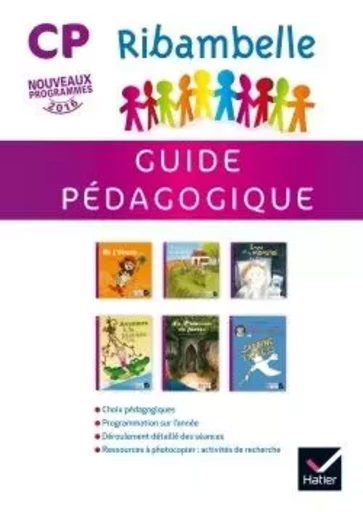 Ribambelle CP série Violette éd. 2016 - Guide pédagogique - Jean-Pierre Demeulemeester, Nadine Demeulemeester, Monique Geniquet, Marie-Hélène Lacroix - HATIER