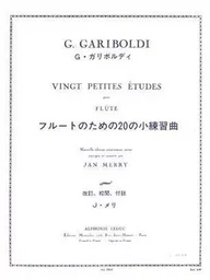 GARIBOLDI: 20 PETITES ETUDES FLUTE