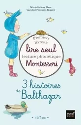 Coffret Premiers livres à lire seul 3 histoires de Balthazar Niveau 2 Pédagogie Montessori