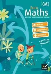 Euro Maths CM2 éd. 2009 - Manuel de l'élève + Aide mémoire