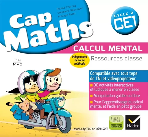 Cap Maths CE1 éd. 2016 Activités interactives - Clé USB - Marie-Paule Dussuc, Georges Combier, Dany Madier, Roland Charnay - HATIER