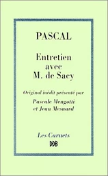 Entretien avec M. de Sacy sur Epictète et Montaigne