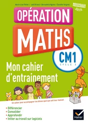 Opération Maths CM1 éd. 2016 - Fichier d'entrainement