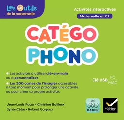 CATEGO PHONO - Maternelle GS - Ed. 2018 - Clé USB