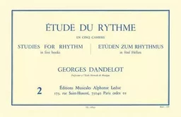 GEORGES DANDELOT : ETUDE DU RYTHME - VOL.2 - MESURES COMPOSEES