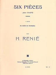 HENRIETTE RENIE : AU BORD DU RUISSEAU POUR HARPE