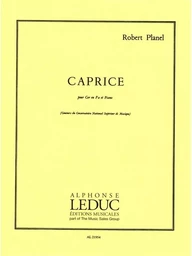 ROBERT PLANEL : CAPRICE - COR ET PIANO