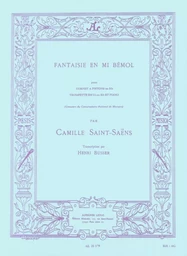 CAMILLE SAINT-SAENS : FANTAISIE EN MI BEMOL - TROMPETTE ET PIANO