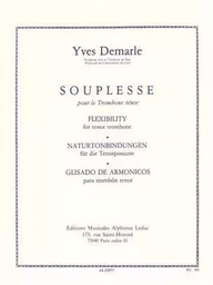 YVES DEMARLE - SOUPLESSE, POUR LE TROMBONE TENOR