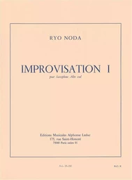 RYO NODA : IMPROVISATION 1 - SAXOPHONE