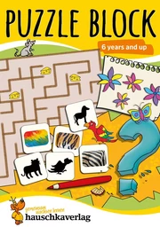 Puzzle Activity Book from 6 Years: Colourful Preschool Activity Books with Puzzle Fun