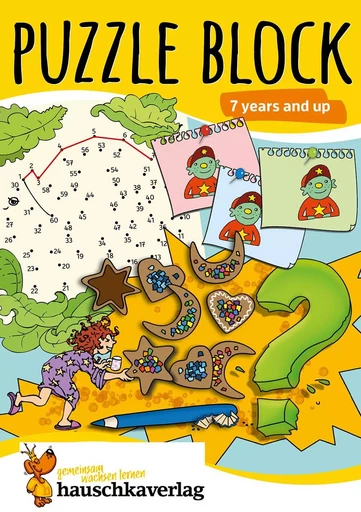 Puzzle Activity Book from 7 Years: Colourful Preschool Activity Books with Puzzle Fun - Agnes Spiecker - HAUSCHKA VERLAG