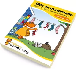 Bloc de maternelle à partir de 4 ans - Cahier d'activités pour les enfants 4 ans