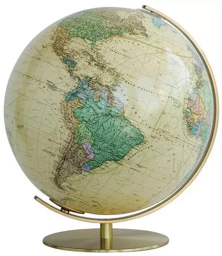 GLOBE 40 CM ROYAL LAITON BRILLANT LUMINEUX -  - COLUMBUS