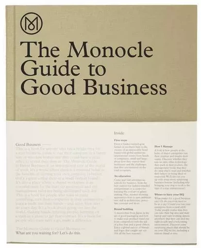 The monocle guide to good business /anglais -  MONOCLE - DGV