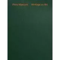 Piero Manzoni Writings on Art /anglais