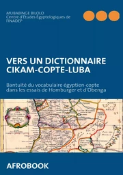 VERS UN DICTIONNAIRE CIKAM-COPTE-LUBA