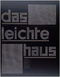 Das leichte Haus /allemand