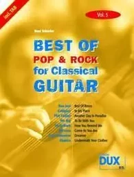 BEAT SCHERLER  : BEST OF POP & ROCK 05 FOR CLASSICAL GUITAR