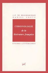 Chronologie de la littérature française