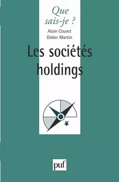 Les sociétés holdings