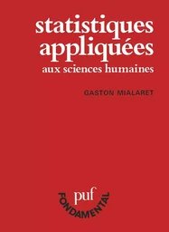 Statistiques appliquées aux sciences humaines