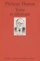 Texte et idéologie