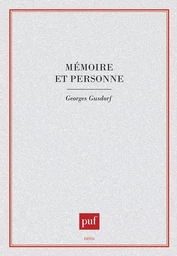 Mémoire et personne