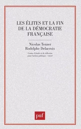 Les élites et la fin de la démocratie française