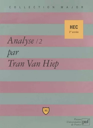 Analyse 2 -  Tran Van Hiep - BELIN EDUCATION