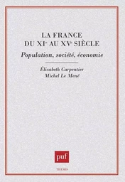 La France du XIe siècle : population, société, économie