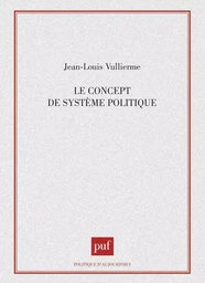 Le concept de système politique