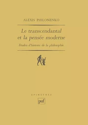 Le transcendantal et la pensée moderne