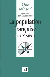 La population française au XIXe siècle