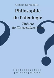 Philosophie de l'idéologie