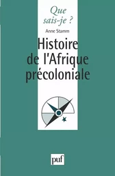 Histoire de l'Afrique précoloniale